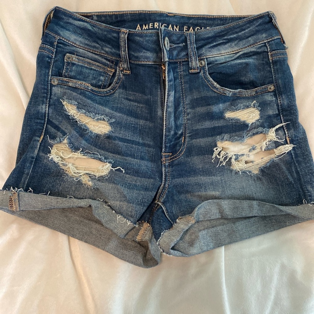 American Eagle Hi Rise Shortie
